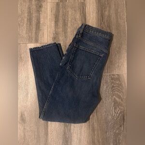 Madewell Blue Straight Leg Jeans Classic Denim